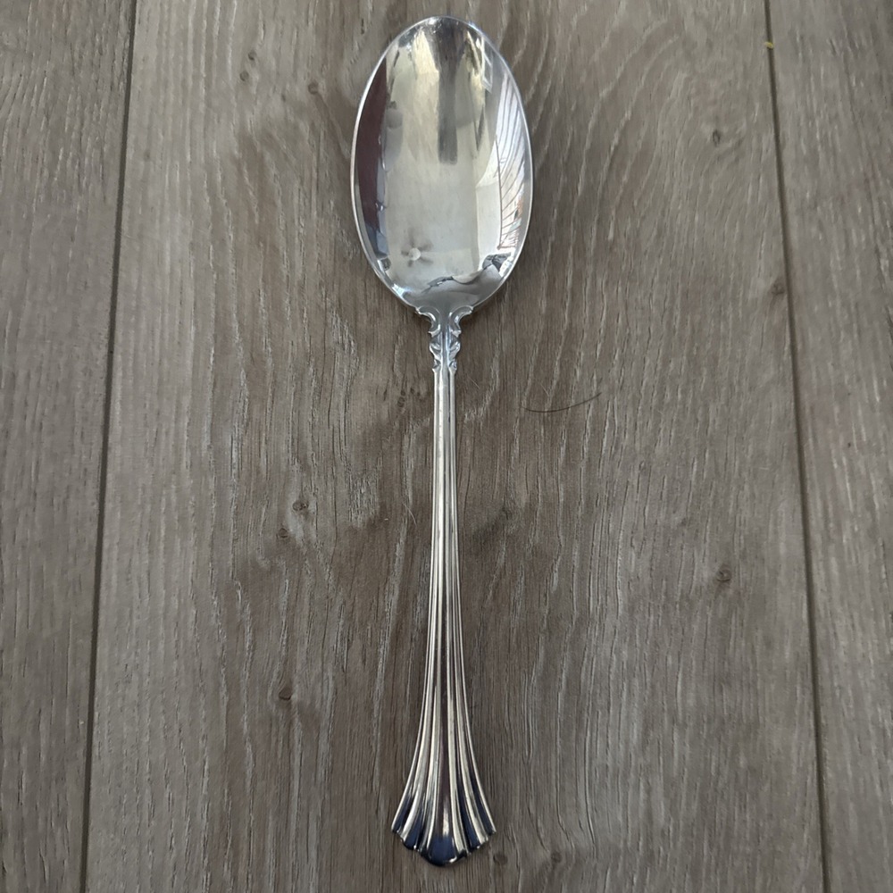 Reed & Barton‎ 1800 Stainless Steel Serving Spoon